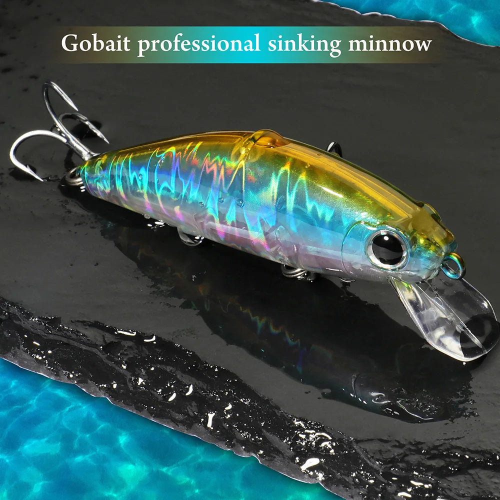 Isca artificial de silicone tipo minnow, 11g, 7cm, estilo popper longo, ideal para pesca de carpa. Compatível com anzóis 3D, crankbaits e jerkbaits.